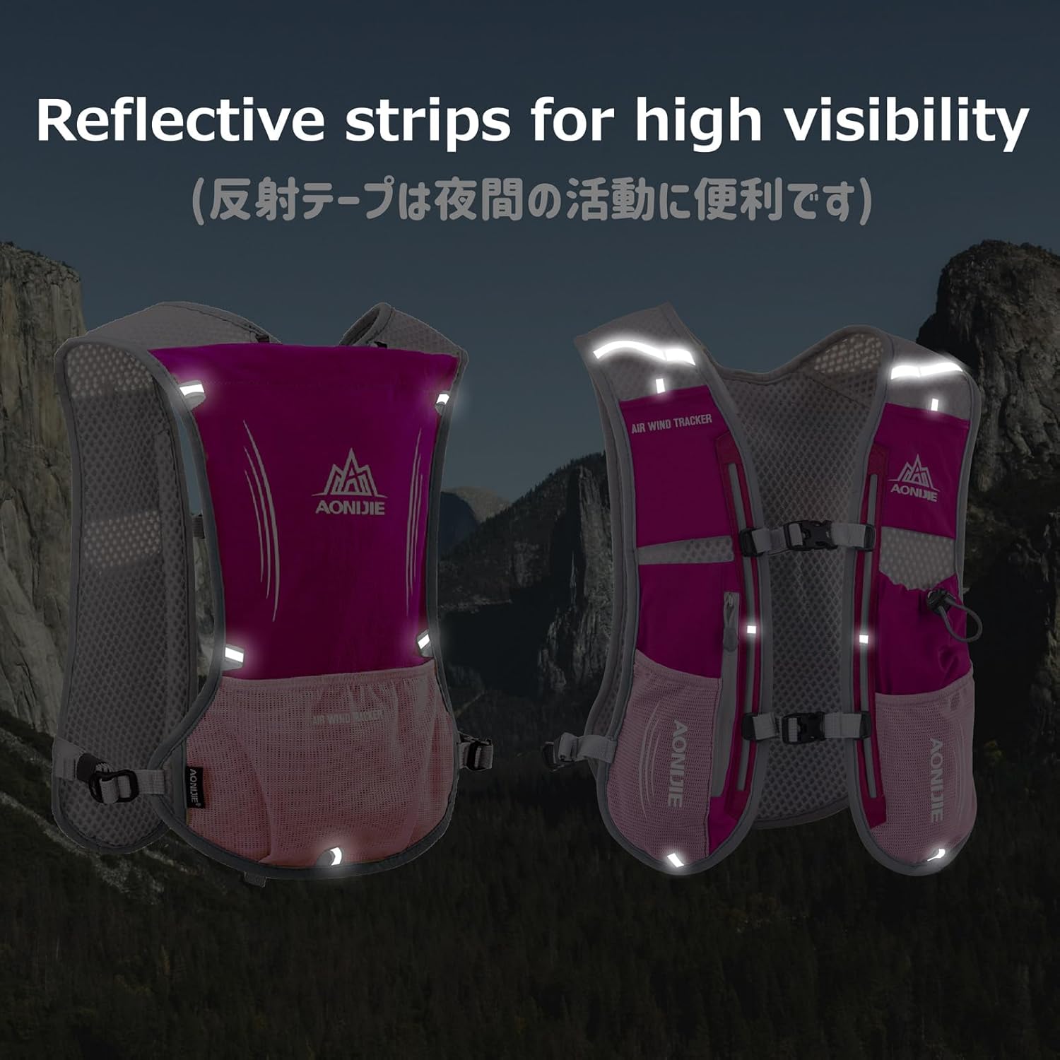 Azarxis Hydration Running Vest Backpack Pack 5L 5.5L for Women and Men Jogging Trail Race Marathon Cycling Hiking - Image 6